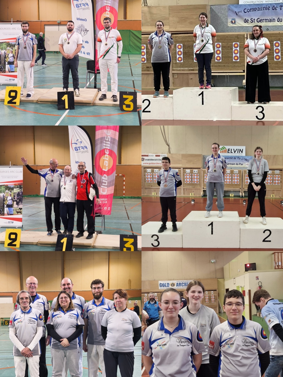 Championnat départemental en salle de saint germain du puy et marmagne 2026