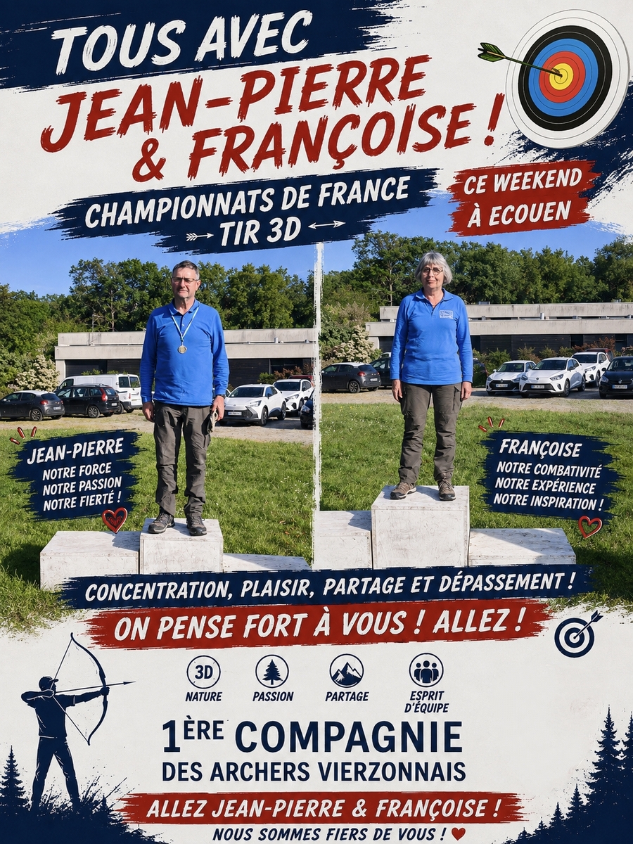 championnat de France tir 3D 2026