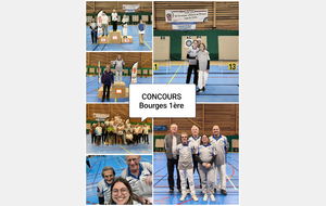 Concours SPJ, AD et 2x18m de Bourges 1ère