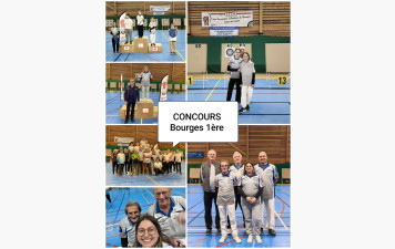Concours SPJ, AD et 2x18m de Bourges 1ère